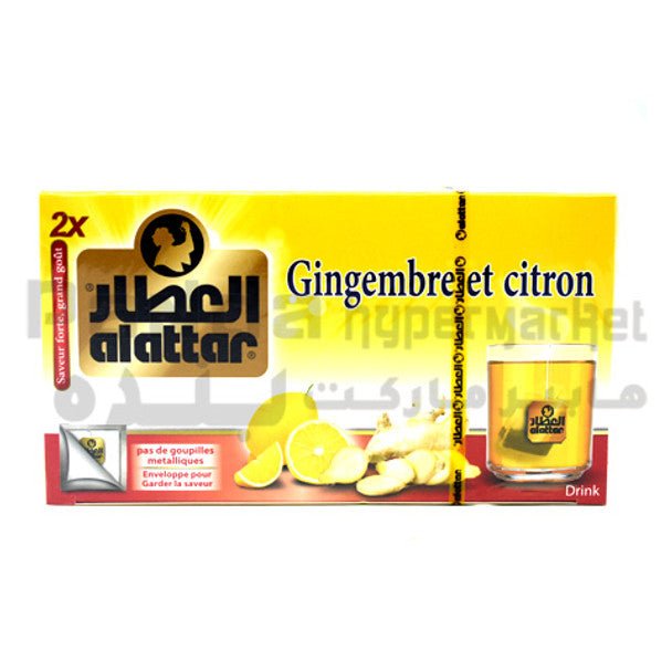 [object Object] Ginger & Lemon 20 Tea Bags Pack
