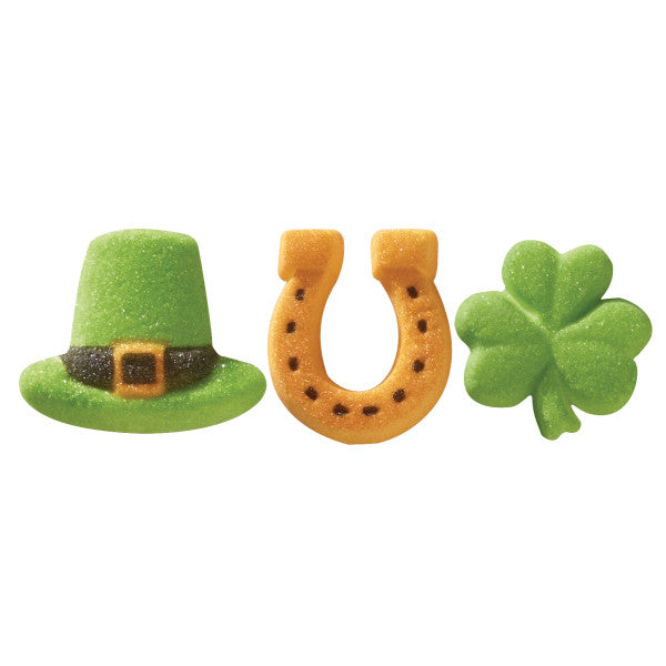 Edible, Good Luck Assortment Sugars, Dec-Ons® Decorations, 108 pieces
