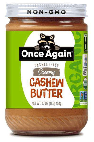 Cashew Butter, Creamy, Organic
