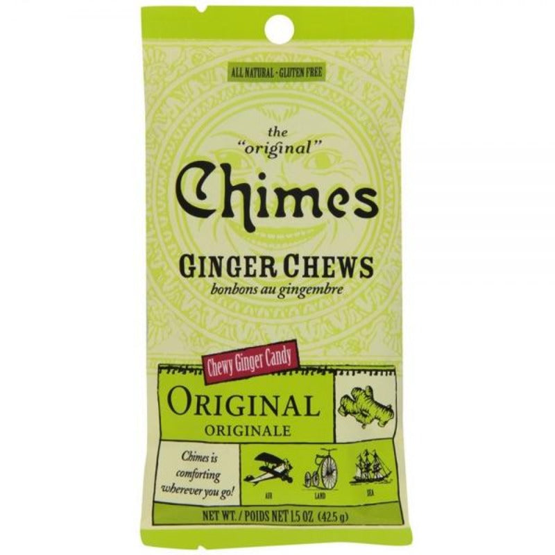 Chimes Ginger Chews Chewy Candy, 1.5 oz, 7 Flavors Available!