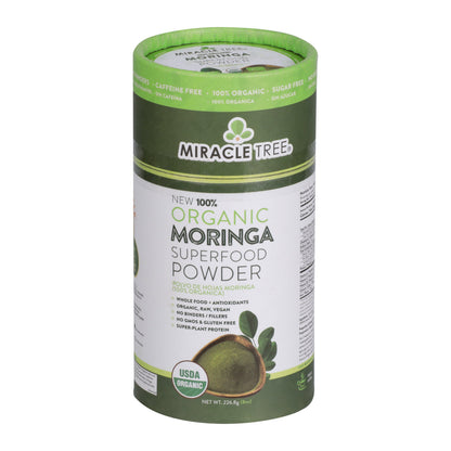 Organic Moringa Powder - 8oz Canister