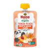 Holle Organic Panda Peach - Fruit & Grain Purée Pouches