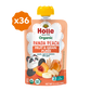Holle Organic Panda Peach - Fruit & Grain Purée Pouches