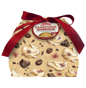 Handmade Panettone with Tiramisu Cream & Dark Chocolate Chips - 26.4 oz