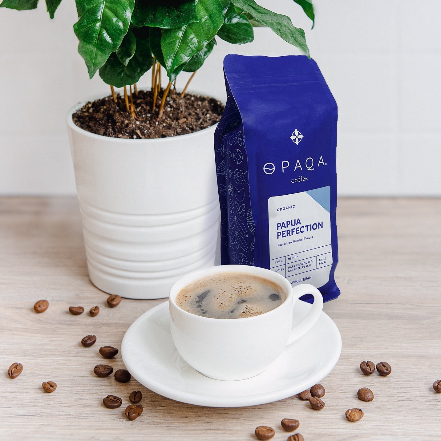 Papua New Guinea Organic Coffee, Opaqa Papua Perfection
