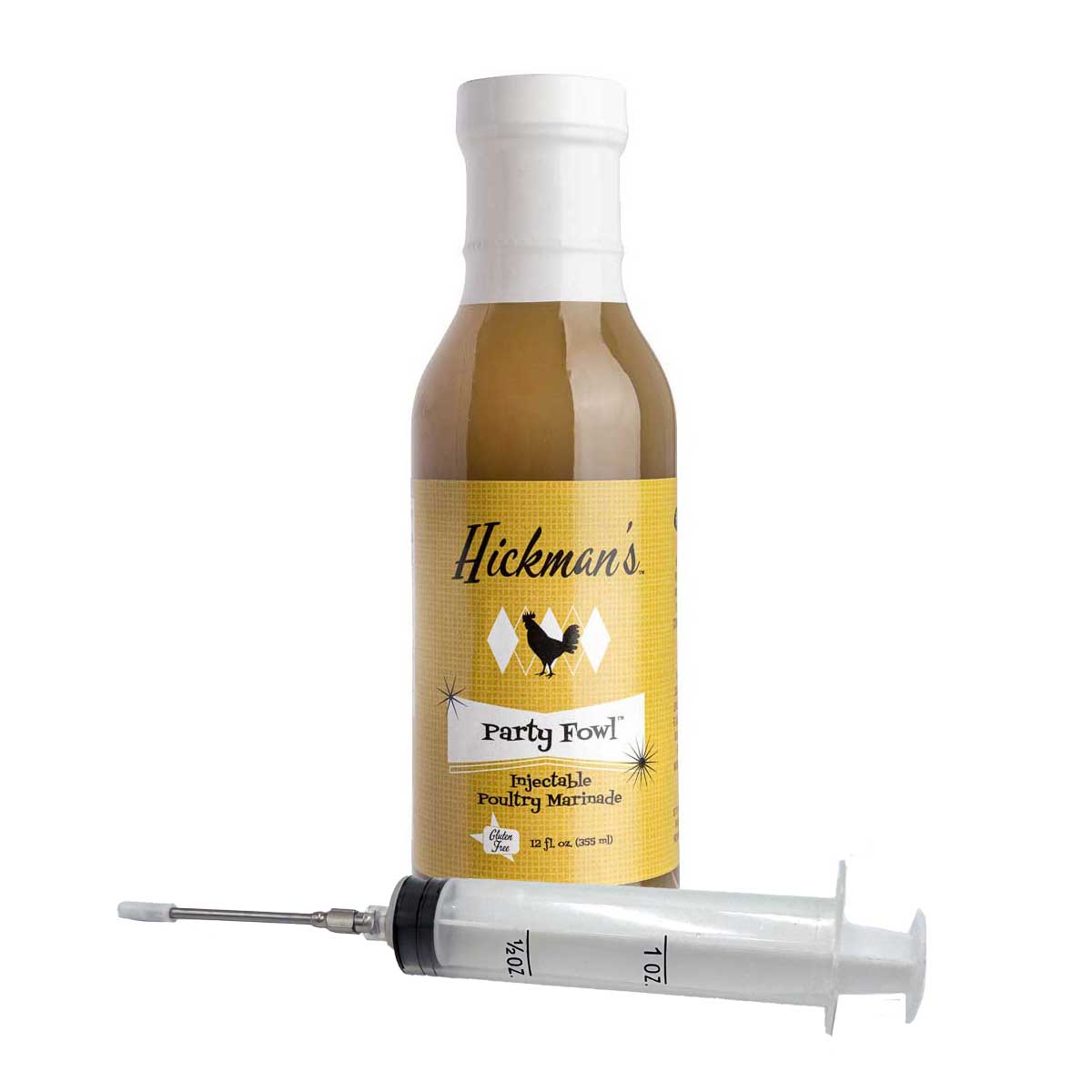 Hickman’s Party Fowl Poultry Injectable Marinade With Injector ...