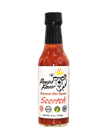 Pawpa Flavor Scortch Hot Sauce