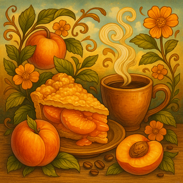 Peach Cobbler Coffee