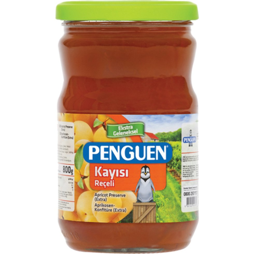 Penguen Apricot Preserve – Extra 1Lb 12Oz (800G)