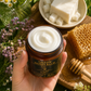 Organic Grass-Fed Beef Tallow Balm with Raw Honey – Handmade Deep Moisturizing Skin Balm for Dry Skin, Face & Body Care