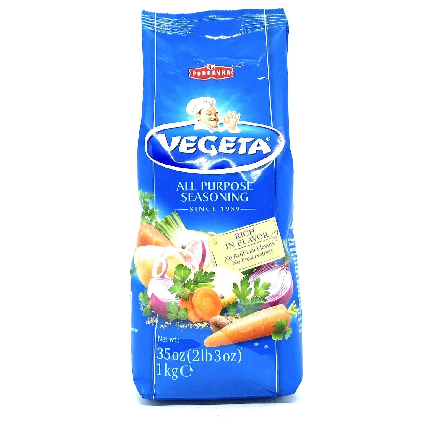 Podravka Vegeta Gourmet Seasoning and Soup Mix – 1 Kg Bag