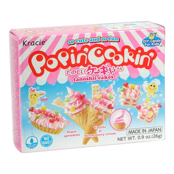 Kracie Popin' Cookin' Tanoshii Cakes DIY Candy Kit