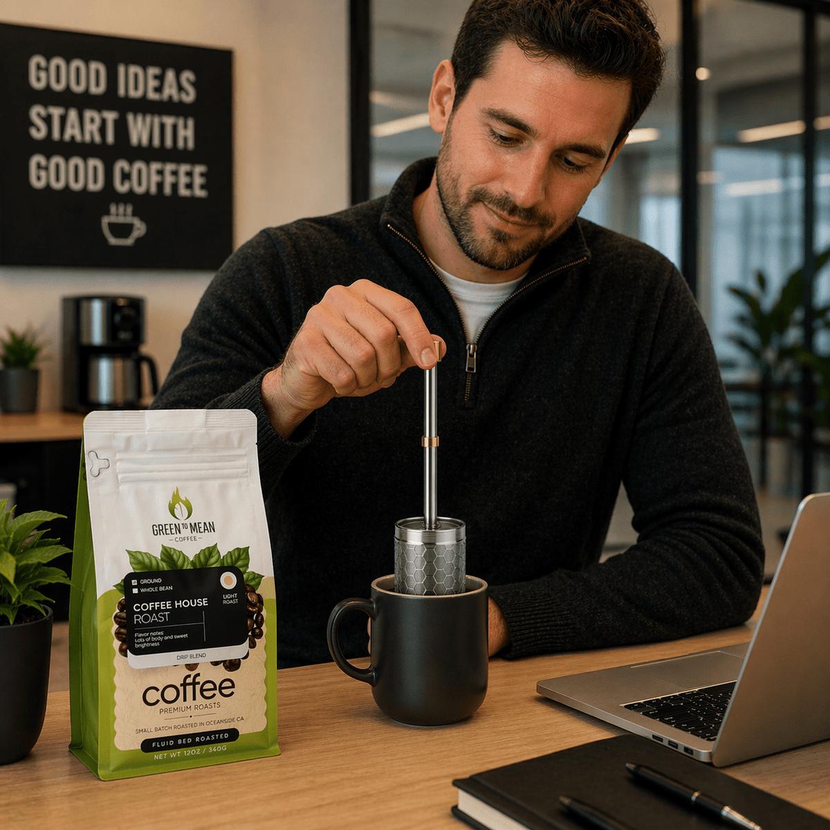 Portable Immersion Coffee Brewer