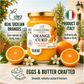 Campo D'Oro, Orange Curd, Sicilian Orange custard cream 13.8 oz