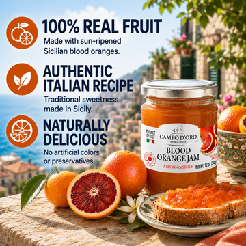 Campo D'Oro, Sicilian Blood Orange Marmalade