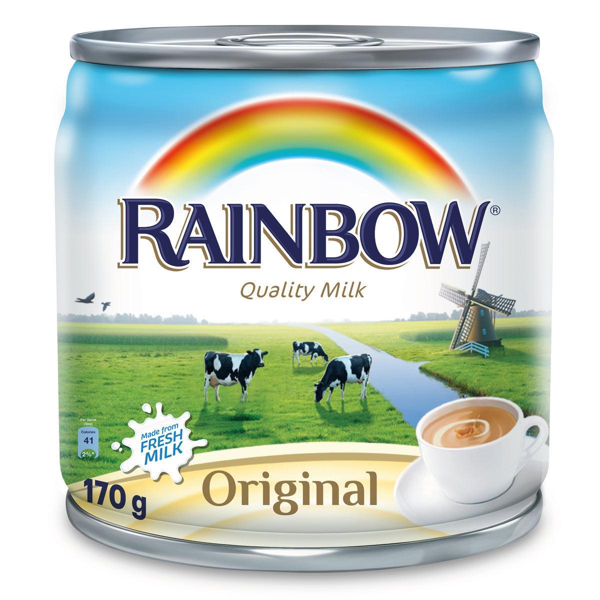 Rainbow Original Evaporated Milk – 170G Netherlands Import