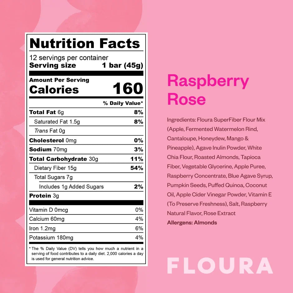 Floura Daily Fiber Bars