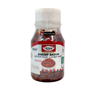 Mc Currie Shrimp Badun 120g – Spicy Sri Lankan Stir-Fried Shrimp Sambol