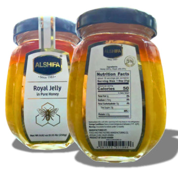 Alshifa Honey – Royal Jelly in Pure Honey 5% 250g