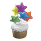 Star Balloon Clusters - Primary Colors - 12 or 36 Count