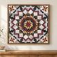 Amish Handmade Barn Quilt Wall Art – Reclaimed Barn Wood – 30.5” x 30.5”