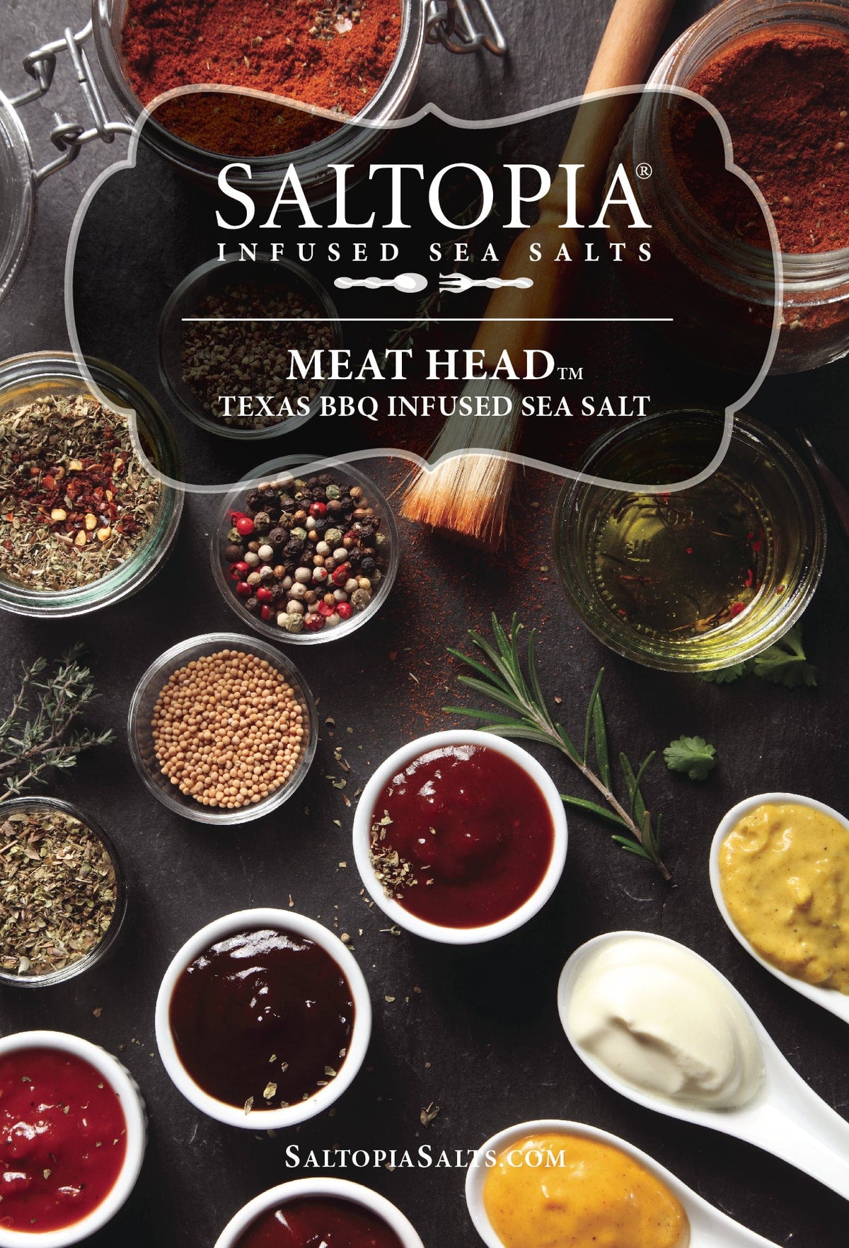 BBQ Salt: MEAT HEAD