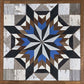 Amish Handmade Barn Quilt Wall Art – Reclaimed Barn Wood – 20.75” x 20.75”