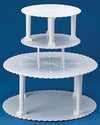 Scalloped Plate System - Plates White