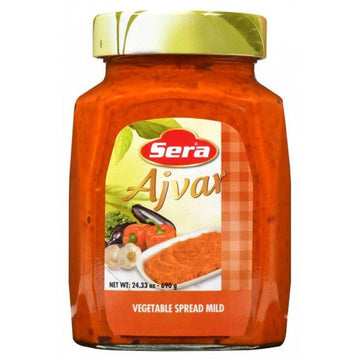 Sera Ajvar Mixed Vegetable Spread with Peppers 690g