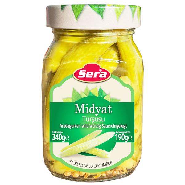 Pickled Wild Cucumbers Mikti 340gr