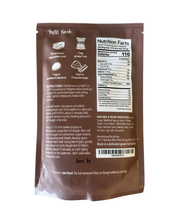 gfJules Gluten Free Snickerdoodle Mix