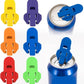 Assorted Soda Can Cover & Tab Opener Set (6 Pack) – Plastic Can Covers to Open & Keep Drinks Carbonated & Bug-Free