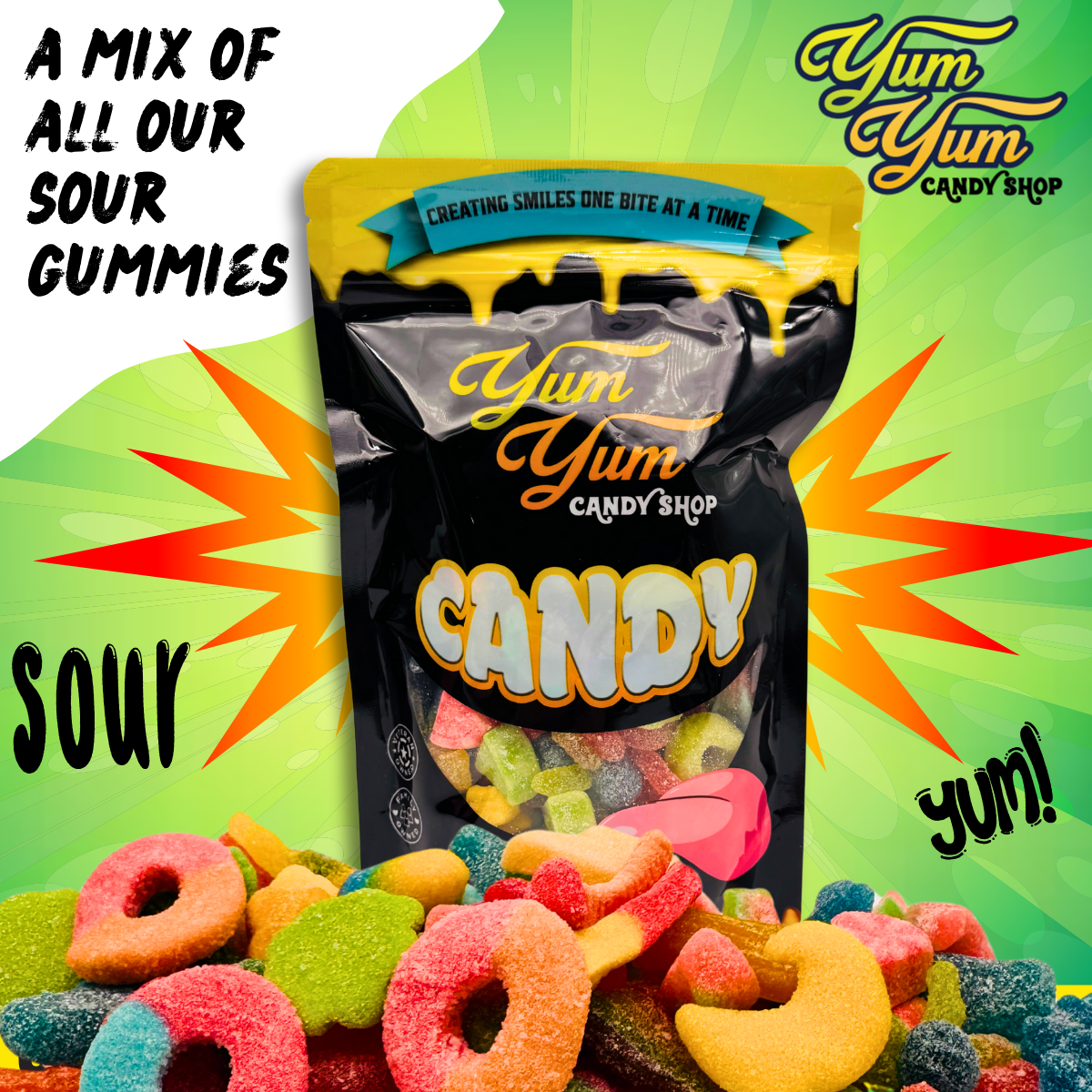 Ultimate Sour Only Gummy Mix