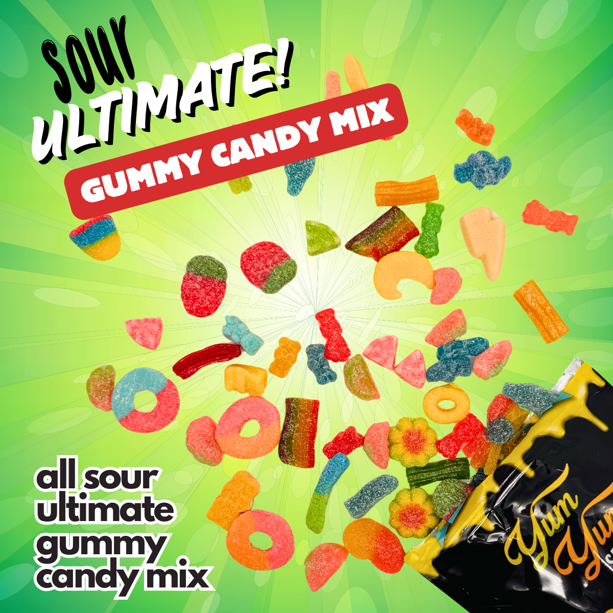 Ultimate Sour Only Gummy Mix