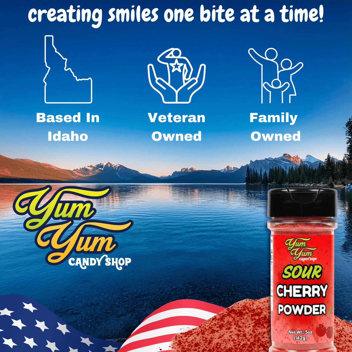 Sweet or Sour Candy Powder Shaker