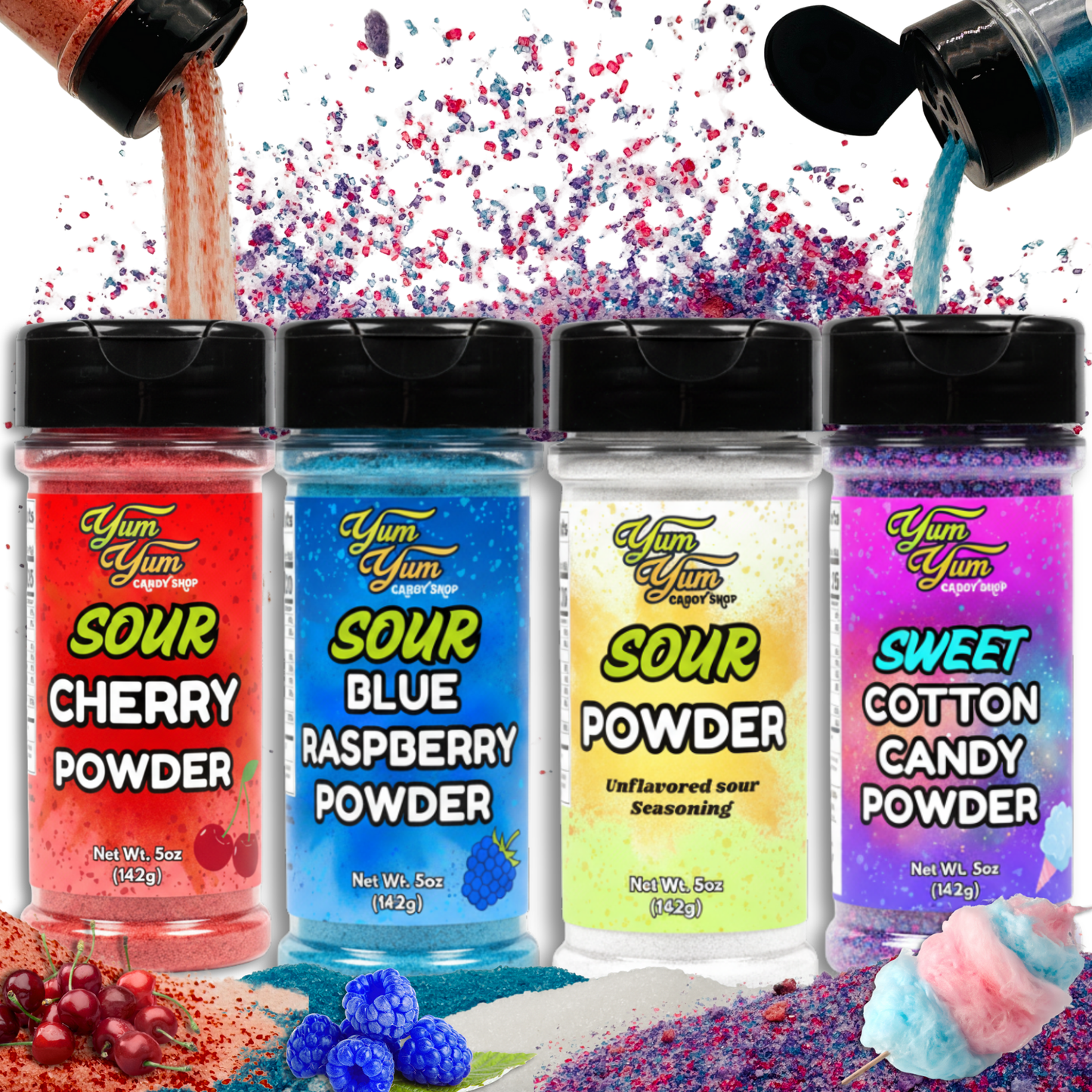 Sweet or Sour Candy Powder Shaker