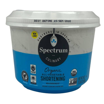 Shortening, Organic, All-Vegetable