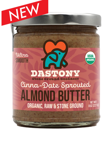 Cinna-Date Sprouted Almond Butter