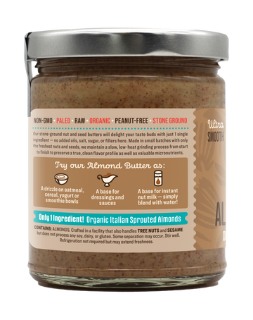 Sprouted Almond Butter