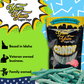 Center Filled Sour Licorice Tubes