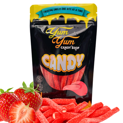 Center Filled Sour Licorice Tubes