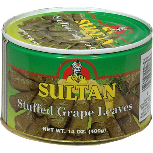 Sultan Stuffed Grape Leaves – Dolma with Rice & Herbs