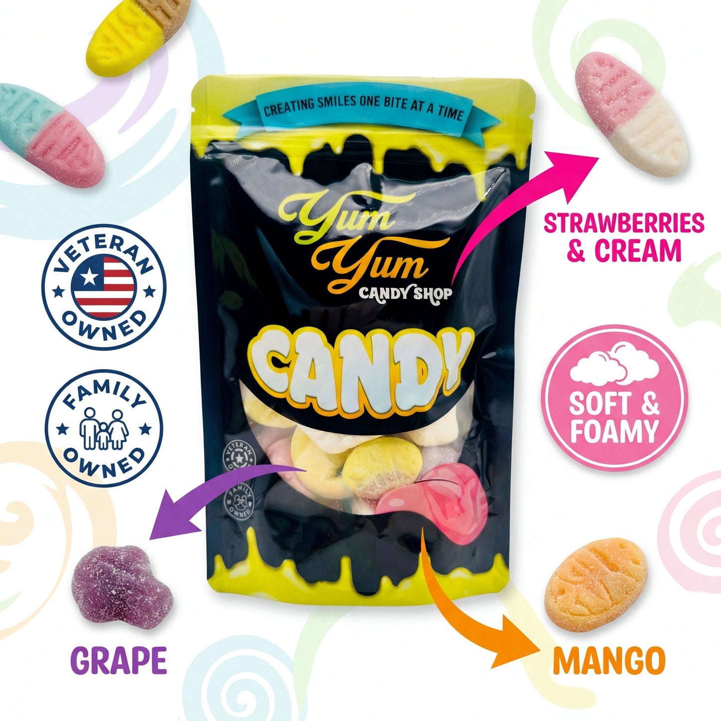 Swedish Style Gummy Candy Mix