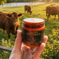 Organic Grass-Fed Beef Tallow Balm with Raw Honey – Handmade Deep Moisturizing Skin Balm for Dry Skin, Face & Body Care