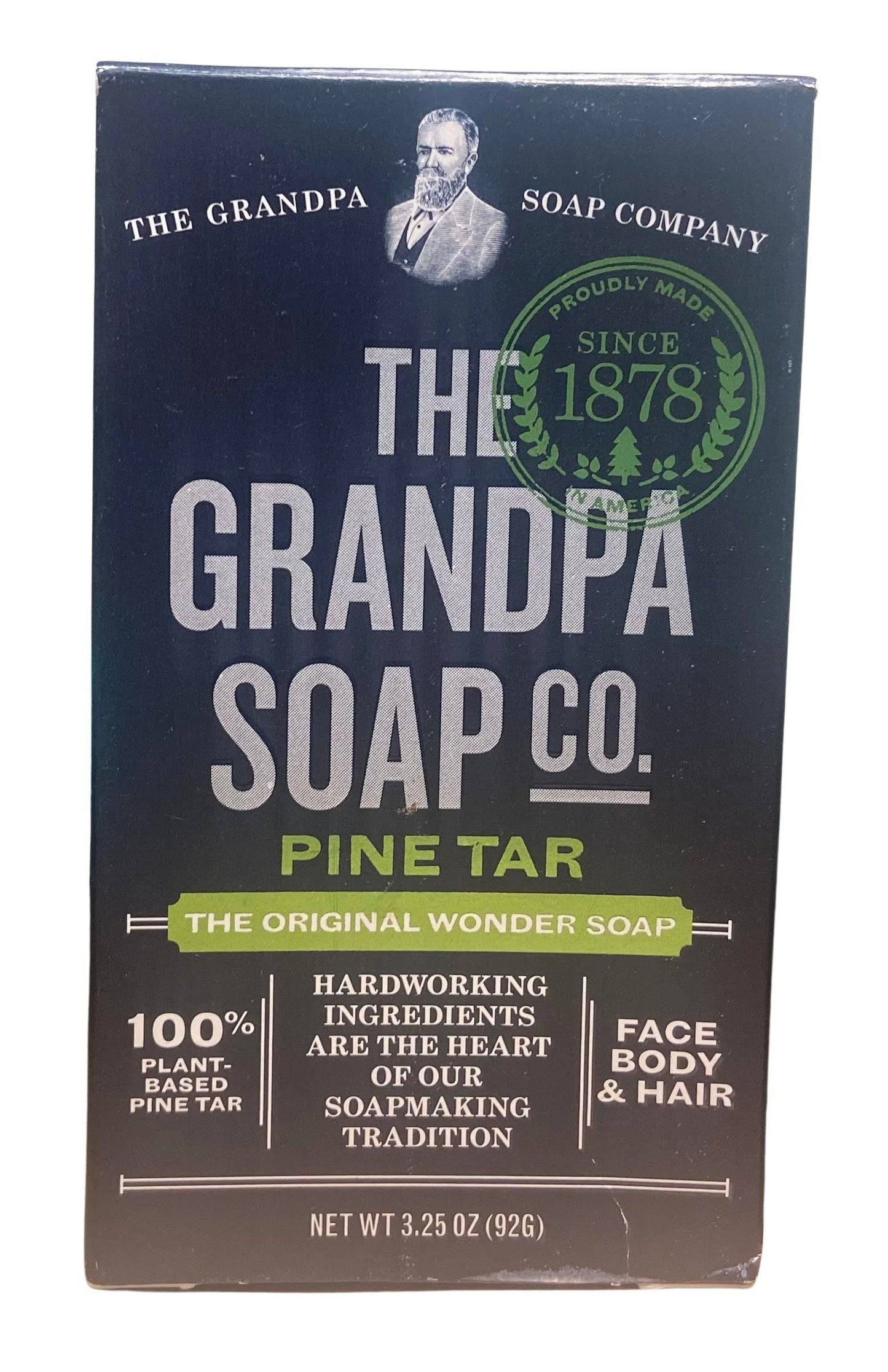 Soap Bar, Pine Tar, The Grandpa Soap Co