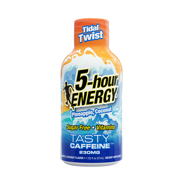 24 Pack 5-hour ENERGY Extra Strength Shots, Tidal Twist Flavor, 1.93 Fl Oz