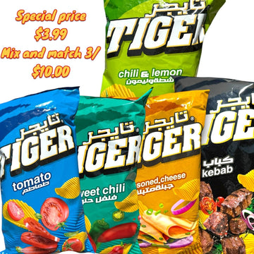 Tiger Chips – 200g Chili Lemon