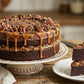 Andy Anand SUGAR-FREE TURTLE PECAN CAKE  RICH CHOCOLATE, DECADENT CARAMEL &amp; TOASTED PECANS, ZERO ADDED SUGAR, 2.8 LBS: Layers of moist dark chocolate cake, buttery caramel filling, and premium roasted pecans.