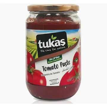 Tukas Premium Turkish Tomato Paste – 2 Pack 24.7 oz Jars