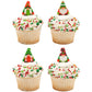 Holiday Gnomes Decorations 120 pcs